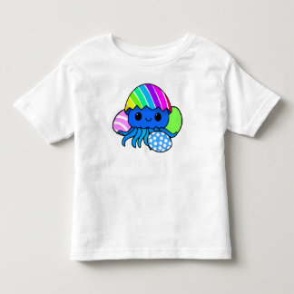 Bebé Camiseta de Pascua de pulpo lindo para niños con h