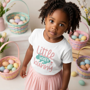 Bebé Camiseta de Pascua Little Honey Bunny para Niños