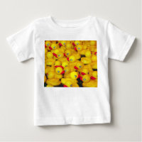 Camiseta de patito de goma para niños pequeños
