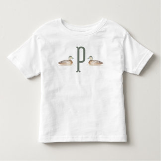 Bebé Camiseta de pato mallard personalizada para niños 