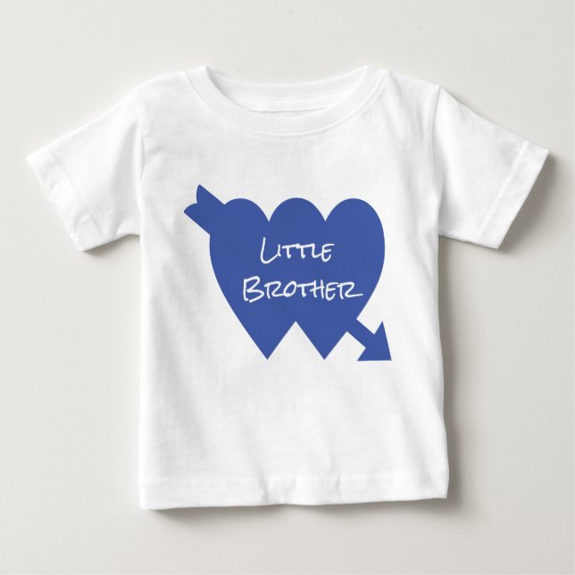 Bebé Camiseta de pequeño hermano de una pieza (Anverso)