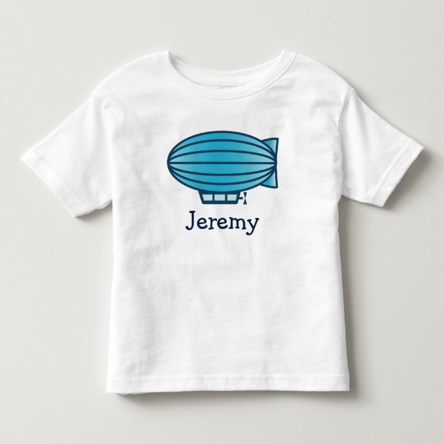 Bebé Camiseta de personalizado de zeppelin de juguete l (Anverso)