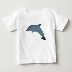Bebé Camiseta de Pescado y Perro