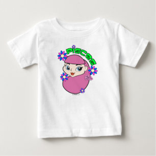 Bebé Camiseta de Piscis