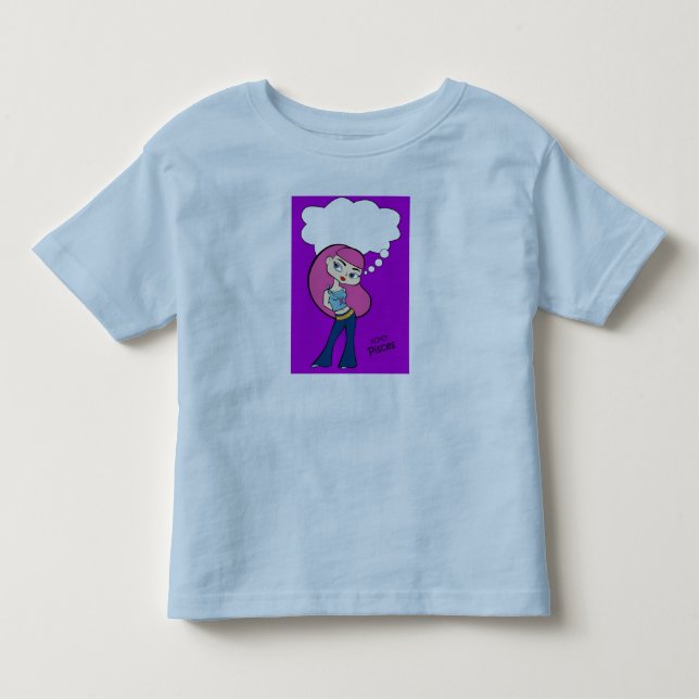 Bebé Camiseta de Piscis (Anverso)