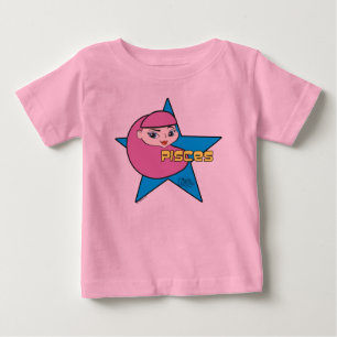 Bebé Camiseta de Piscis