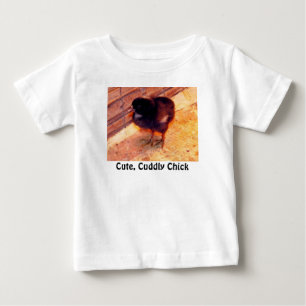 Bebé Camiseta de pollo tierno (2)
