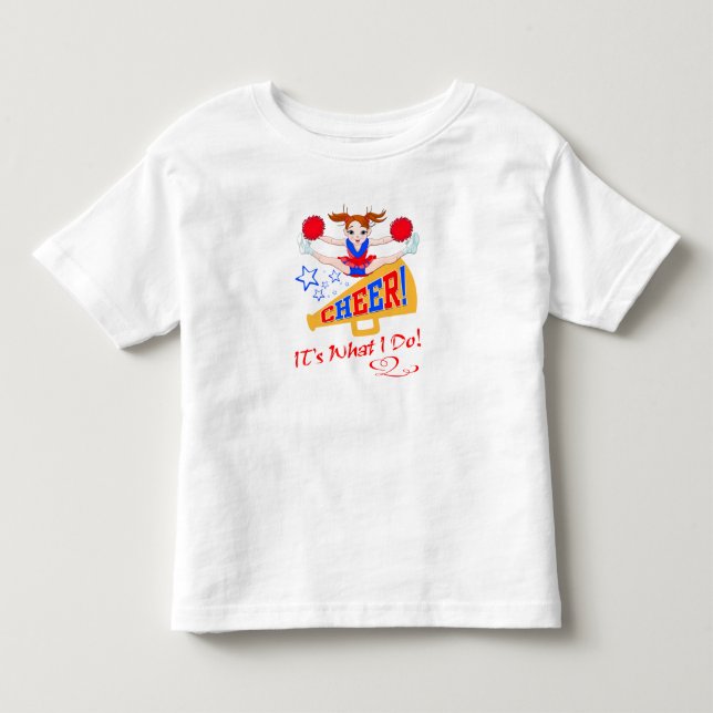 Bebé Camiseta de porristas (Anverso)