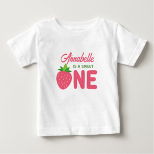 Bebé Camiseta de primer cumpleaños Berry Sweet