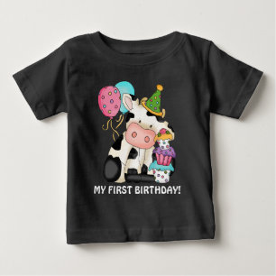 Bebé Camiseta de primer cumpleaños de Unisex