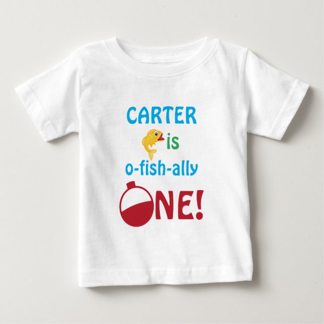 Bebé Camiseta de primer cumpleaños para niños  (Anverso)