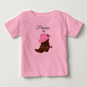Bebé Camiseta de princesa para niños pequeños