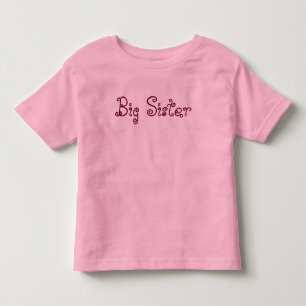 Bebé Camiseta de punto suave "Hermana Mayor"