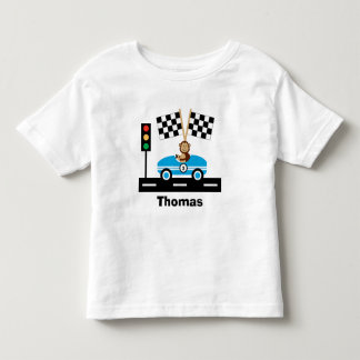 Bebé Camiseta de Racecar con mono