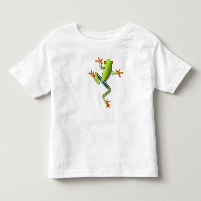 Bebé Camiseta de rana de árbol (Anverso)