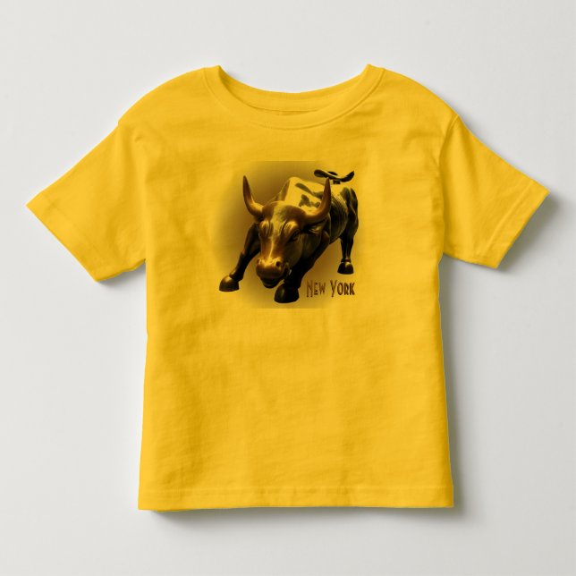 Bebé Camiseta de recuerdo de la estatua de toros de la  (Anverso)