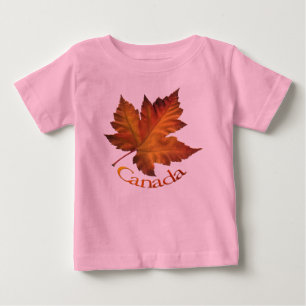 Bebé Camiseta de recuerdo para bebés de Canadá Camiseta