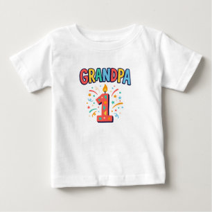 Bebé Camiseta de regalo de cumpleaños para abuelo