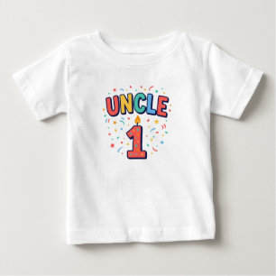 Bebé Camiseta de regalo de cumpleaños para tío