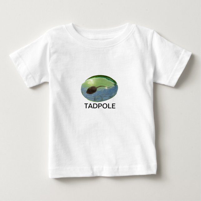 Bebé Camiseta de renacuajo (Anverso)