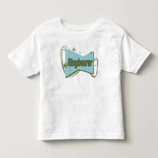 Bebé Camiseta de Ring Bearer (Anverso)