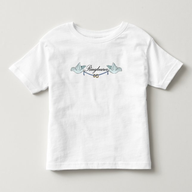 Bebé Camiseta de Ring Bearer (Anverso)
