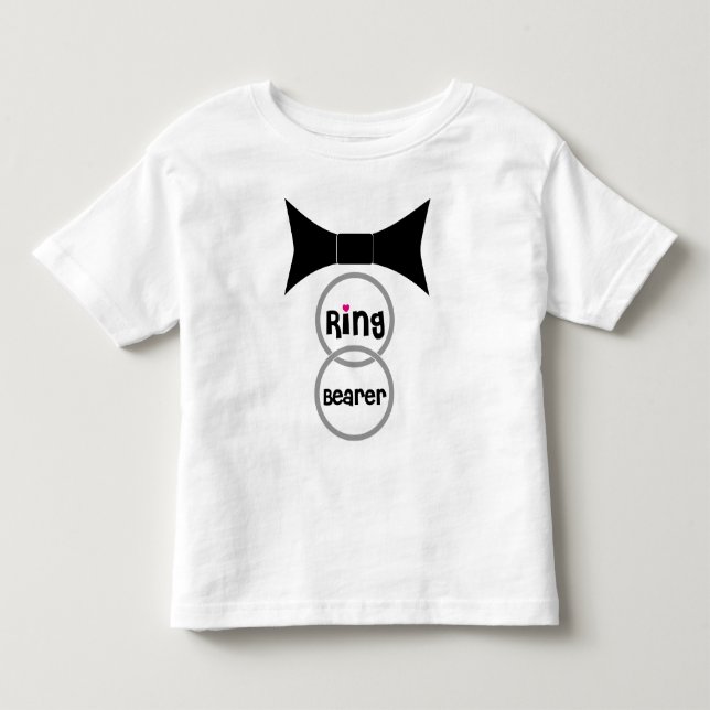 Bebé Camiseta de Ring Bearer (Anverso)