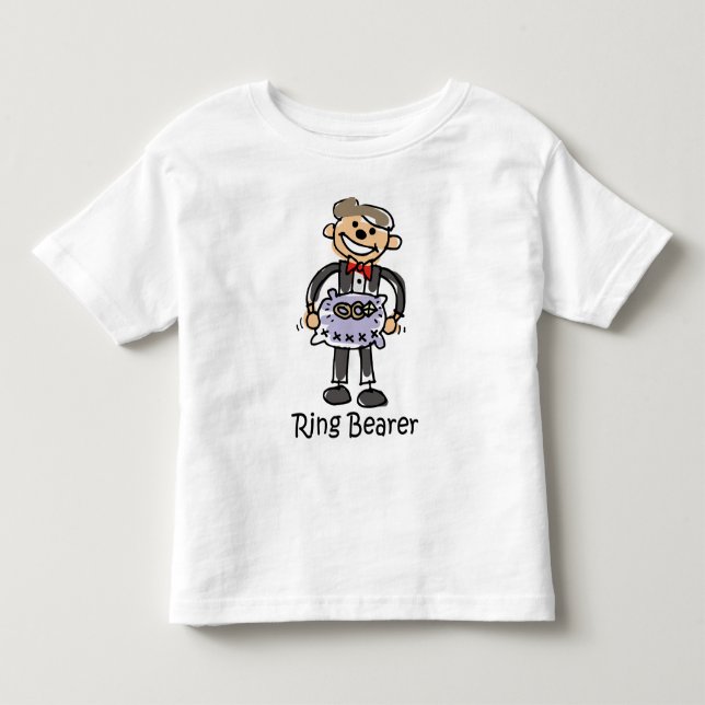 Bebé Camiseta de Ring Bearer (Anverso)