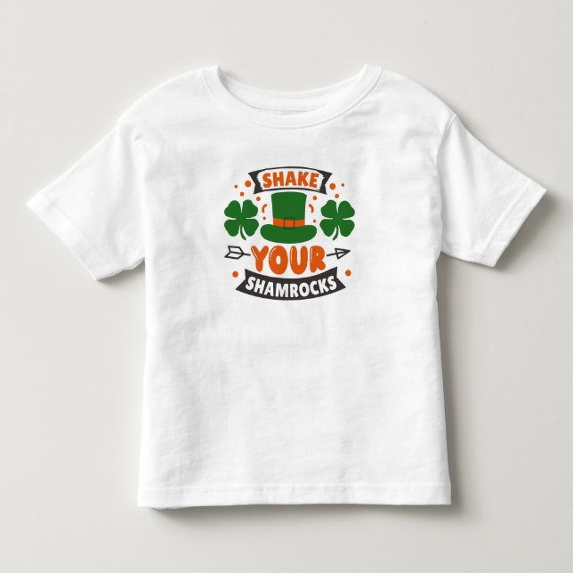 Bebé Camiseta de San Patricio (Anverso)