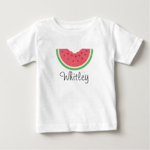 Bebé Camiseta de sandía para niñas bebés