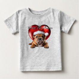 Bebé Camiseta de Santa Paws
