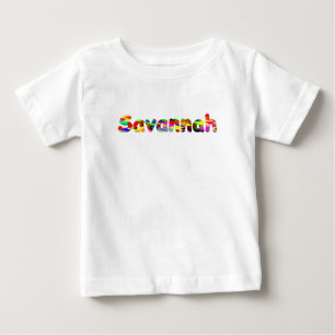 Bebé Camiseta de Savannah