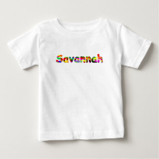 Bebé Camiseta de Savannah