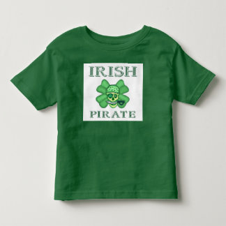 Bebé Camiseta de Skull Pirata del Día de San Patricio