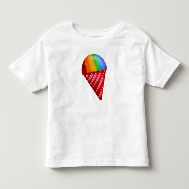Bebé Camiseta de Snowcone (Anverso)