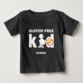 Bebé Camiseta de Super Niño Celiaco Libre de Gluten