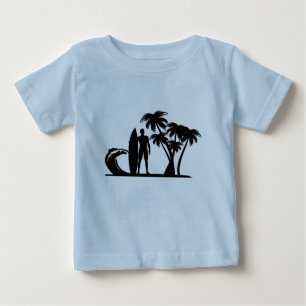 Bebé Camiseta de Surfer Kid