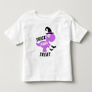 Bebé Camiseta de Trick Rawr Púrpura