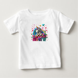 Bebé Camiseta de un niño de unicornio de ensueño