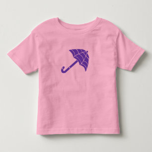 Bebé Camiseta de un niño morado