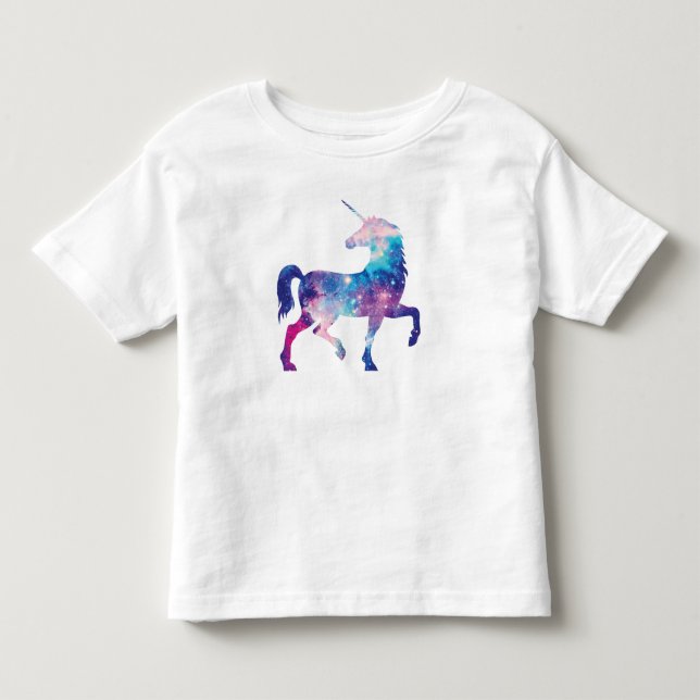 Bebé Camiseta de unicornio (Anverso)