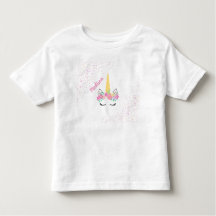 Camiseta de unicornio personalizada