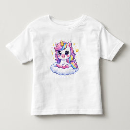 Bebé Camiseta de unicornio personalizada para niños
