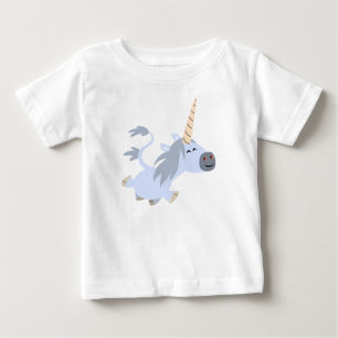 Bebé Camiseta de unicornio, Personalizado de Trotting