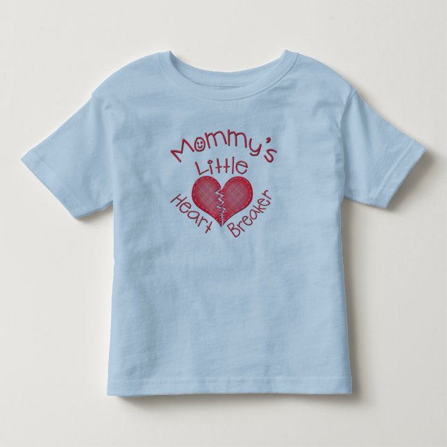 Bebé Camiseta de Valentine Heart Breaker (Anverso)