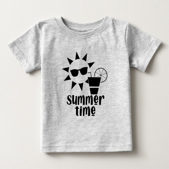 Bebé Camiseta de verano (Anverso)