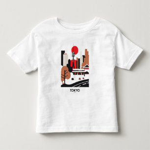 Bebé Camiseta de viaje a Tokio
