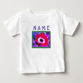 Bebé Camiseta de volantes para niños pequeños HAPPY SEE