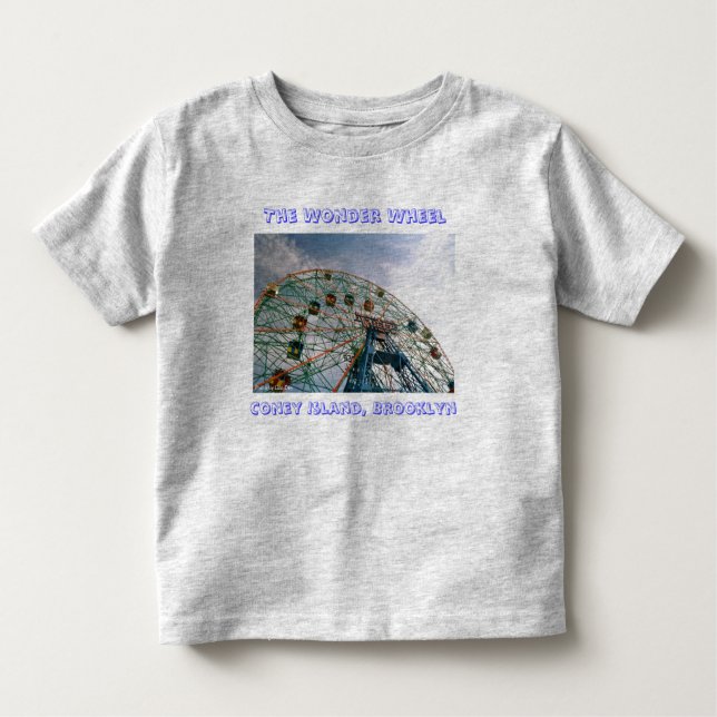 Bebé Camiseta de Wonder Wheel Toddler (Anverso)