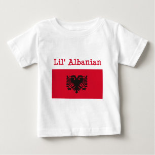 Bebé Camiseta del albanés de Lil